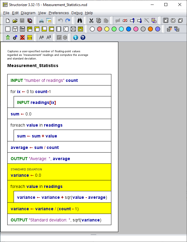Outsourcing demo - the original program