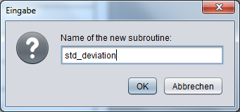 Outsourcing demo - the name prompter