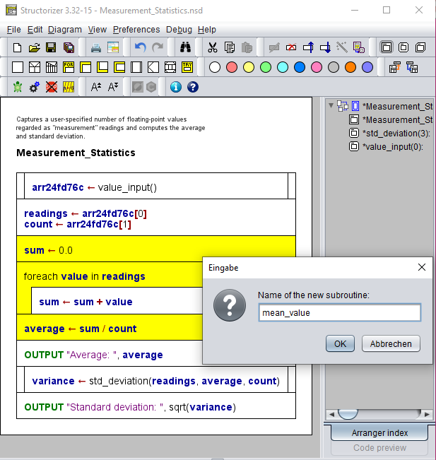 Outsourcing demo - outsourcing the average calculation